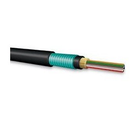 (Venta x Metro) Cable de Fibra optica OM3 Multimodo para Exterior Armada 50/125 con Kevlar 6 hilos