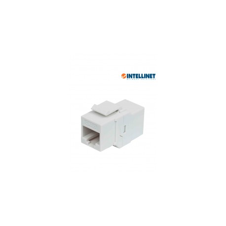 RJ45 Network Coupler Giga 10/100/1000 Internet Coupler White Keystone Jack Cat.6 Category 6 Jack Network Coupler