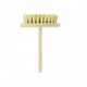 Cepillo de Ixtle para impermeabilizar Cepillo para impermeabilizar de Largo 26cm x 6cm de ancho baston de 122cm