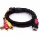 Convertidor Adaptador Hdmi A Rca Av Adaptador Convertidor De Video De Hdmi A Rca en Cable