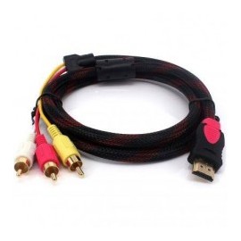 Convertidor Adaptador Hdmi A Rca Av Adaptador Convertidor De Video De Hdmi A Rca en Cable