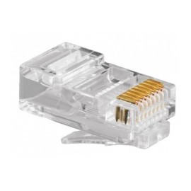 Paquete de 100 Plug Plug Conector Rj45 Para Cable Red Utp Cat 6 50 Piezas Plug Cat.6 Conector Plug RJ45