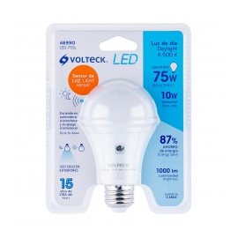 Sensor de luz para foco Portalámpara con apagado de dia y prendido de noche para Focos E26/E27 Socket Fotocelda 360° grados