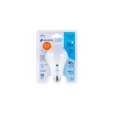 Sensor de luz para foco Portalámpara con apagado de dia y prendido de noche para Focos E26/E27 Socket Fotocelda 360° grados