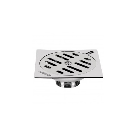 Resumidero cuadrado para regadera 4x4" Pulgadas Canastilla para regadera baño