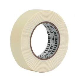 Cinta doble Cara Cinta doblecara Cinta para Canaleta doble Vista 10 Metros x 19mm Ancho Cinta de 10 Metros Truper