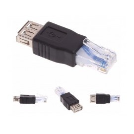 Adaptador Rj45 A Usb Hembra - Convertidor Ethernet A Usb Convertidor de internet por usb adaptador de RJ45 a USB