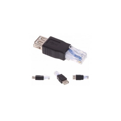 Adaptador Rj45 A Usb Hembra - Convertidor Ethernet A Usb Convertidor de internet por usb adaptador de RJ45 a USB