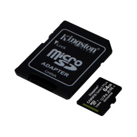 Tarjeta de memoria Kingston SDCS2SP Canvas Select Plus 64GB Memoria Micro SD 64 gigas para CCTV, Camaras, Telefono