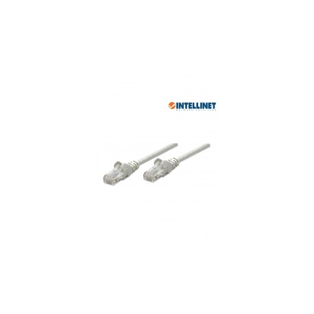 Patch cord Cable ethernet de 3 Metros INTELLINET Cat.6 Categoría 6 Gris 10 pies ft Cable RJ45 Armado