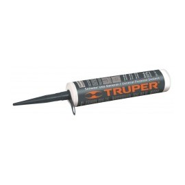 Sellador 100% Silicon Transparente 280 Ml Truper Silicon Transparente Sellador Transparente Tubo de silicon Sellador en Tubo