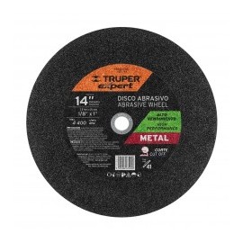 Disco Corte De Metal 1 Pzas Tipo 41, 14'' X 1'' Disco de corte para Metal Disco para cortar metal de 14 pulgadas Grande