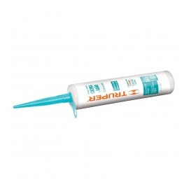 Sellador Acrilico Transparente 280 Ml Truper Silicon Transparente Sellador Transparente Tubo de silicon Sellador ANTI HONGOS