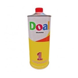 1 litro de adelgazador removedor de pintura marca DOAL Solvente de pintura