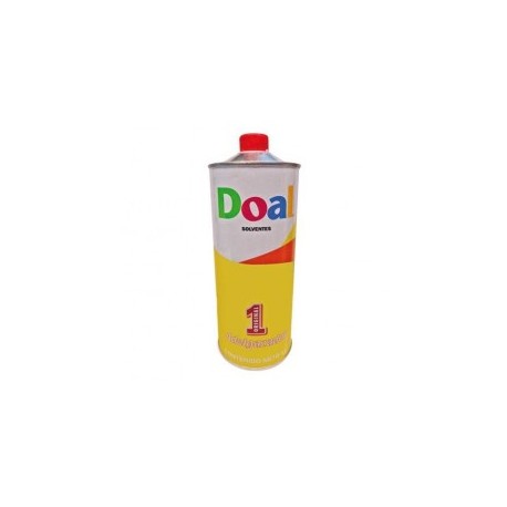 1 litro de adelgazador removedor de pintura marca DOAL Solvente de pintura