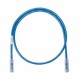 Cable de parcheo UTP Categoría 6, con plug modular en cada extremo - 1 ft (30.48 cm) - Azul 30 Centimetros