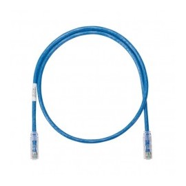 Cable de parcheo UTP Categoría 6, con plug modular en cada extremo - 1 ft (30.48 cm) - Azul 30 Centimetros