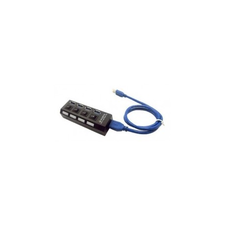 Hub Concentrador Multi Contacto Usb 4 Puertos Switch Celular Hub Usb 3.0 Splitter De USB Multipuertos Usb Divisor De Usb 3.0