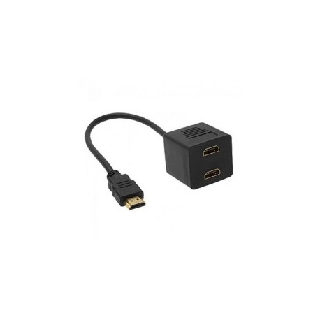 Cable 1x2 Splitter HDMI Divisor de Señal Conecta 2 Monitores Splitter Divisor de Señal HDMI Splitter HDMI 1*2 Divisor de Señal