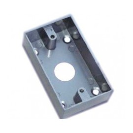 Caja para boton de acceso Boton liberador Caja de metal NZBTON841D / NZBTON818A / ZKABK800A