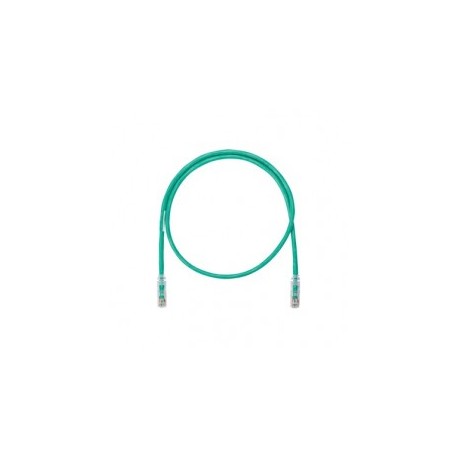 Cable de parcheo UTP Categoría 6, con plug modular en cada extremo - 1 m. - Verde Patch cord Verde