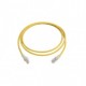 Patch Cord MC6 Modular Cat6 UTP, CM/LS0H, 7ft, Color Amarillo