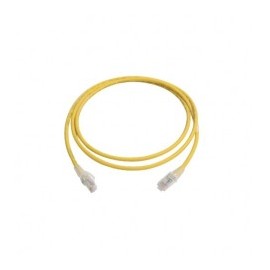 Patch Cord MC6 Modular Cat6 UTP, CM/LS0H, 7ft, Color Amarillo