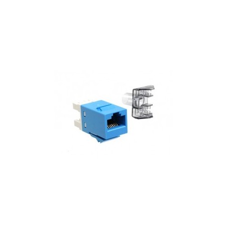 Jack Cat.6 Categoría 6 AMP Netconnect SL 110 Series Modular Jack RJ45 AMP Unshielded Jack hembra RJ45 Commscope Azul