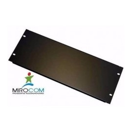 Tapa Ciega para Rack de 19" de 4 Unidades de Espacio. Panel ciego para Rack de 19 Cercha ciega para Rack de 4 Unidades
