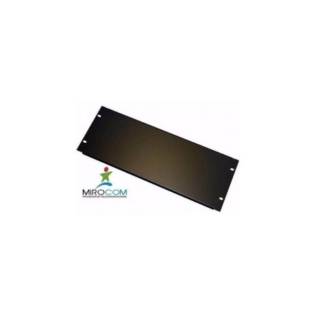 Tapa Ciega para Rack de 19" de 4 Unidades de Espacio. Panel ciego para Rack de 19 Cercha ciega para Rack de 4 Unidades