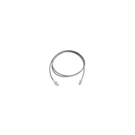 Patch Cord MC6 Modular Cat6 UTP, CM/LS0H, 5ft, Color Gris 1.5 metros SIEMON