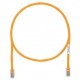 Panduit Cable Patch Cat5e UTP RJ-45 Macho - RJ-45 Macho, 1.5 Metros, Naranja
