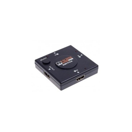 Switcher Hdmi 1080p 3 Entradas 1 Salida Selector HDMI Selector HDMI  Switcher Hdmi 1080p De 3 Entradas Y 1 Salida