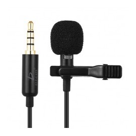Collar Metalical Teléfono Micrófono 3.5Mm Jack Mano Libres Microfono para Podcast Microfono para Celular computadora