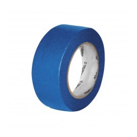 Masking Tape, 2', Ancho 51mm Azul 12624 Truper Cinta de papel Azul para pintar Cinta Maskin azul de 2" de 50 Metros