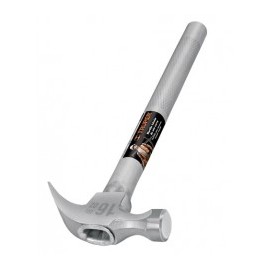 Martillo Tubular Uña Curva 16 Oz Acero Uso Rudo Pesado 33 Cm Martillo de Acero Matillo tubular de tubo de 33cm