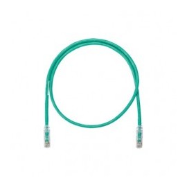 Cable de parcheo UTP Categoría 6, con plug modular en cada extremo - 1.5 m. - Verde Patch cord Verde 1.5 Metros
