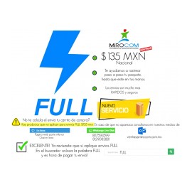 Envio de producto FULL Guia de Envio MIROCOM Compra tu Guia en este producto