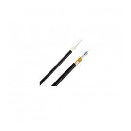 (1 Meter) Fiber Optic 6 Strands, Multimode OM3 50/125 Indoor/Outdoor Dielectric Plenum