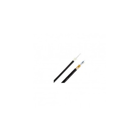 (1 Meter) Fiber Optic 6 Strands, Multimode OM3 50/125 Indoor/Outdoor Dielectric Plenum