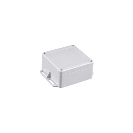 Gabinete Plástico Gris para Exterior (IP65) de 120 x 120 x 60 mm Caja estanca Caja de plástico para exterior de Plástico