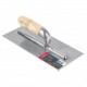 Triangle trowel with wooden handle and 10 rivets Trowel for masonry Trowel for construction work rough use