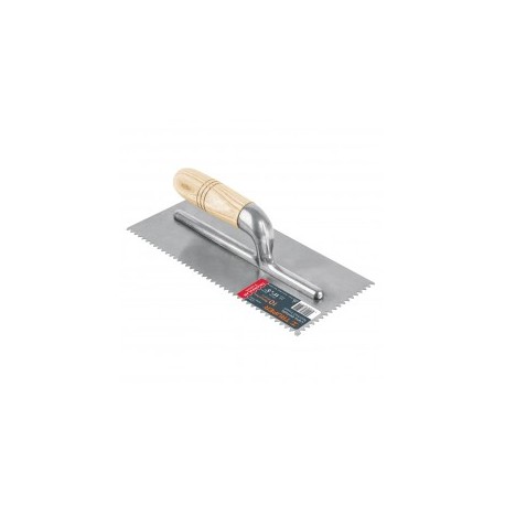 Triangle trowel with wooden handle and 10 rivets Trowel for masonry Trowel for construction work rough use