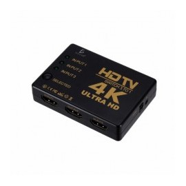 4k Hdmi Switch 3 Inputs 1 Output HDMI Selector HDMI Multiviewer Hdmi Switcher up to 4K WITH REMOTE CONTROL