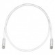 Cable UTP Patch cord Cat.5e Categoría 5e Blanco Panduit Pannet Patch Cord 7ft 2 Metros Certificado Cable RJ45