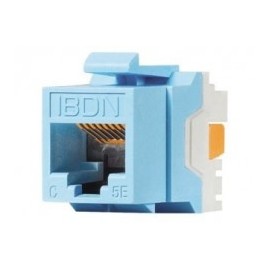 Jack Cat6 Categoria 6 BELDEN Azul Jack RJ45 Belden Conector Belden Azul de Red Cat. 6