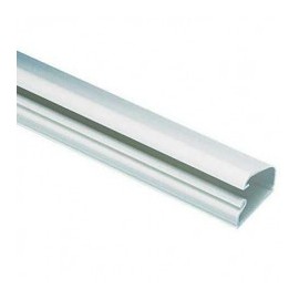 LD5 rigid PVC trunking, with adhesive tape for installation without tools, 26 x 15 x 1828.8 mm matt white type BEIGE