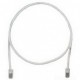 Cable de parcheo UTP Categoría 6, con plug modular en cada extremo - 2 m. - Blanco Mate Patch Cord Netkey