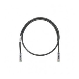 Cable de parcheo UTP Categoría 6, con plug modular en cada extremo - 2 m. - Negro Patch cord Negro Categoría 6