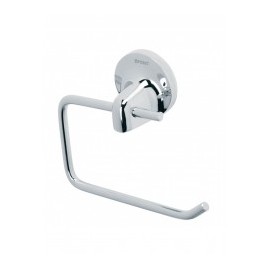 Aqua style metal toilet roll holder by FOSET Chrome Aqua toilet roll holder without cover
